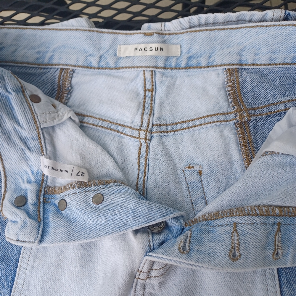 PACSUN high rise Straight Leg jeans SIZE 27